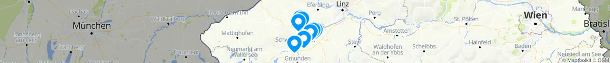 Map view for Pharmacies emergency services nearby Pennewang (Wels  (Land), Oberösterreich)